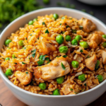 Crispy Garlic Chicken Fried Rice