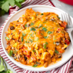 Ground Chicken Taco Casserole