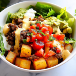 Loaded Potato Taco Bowl