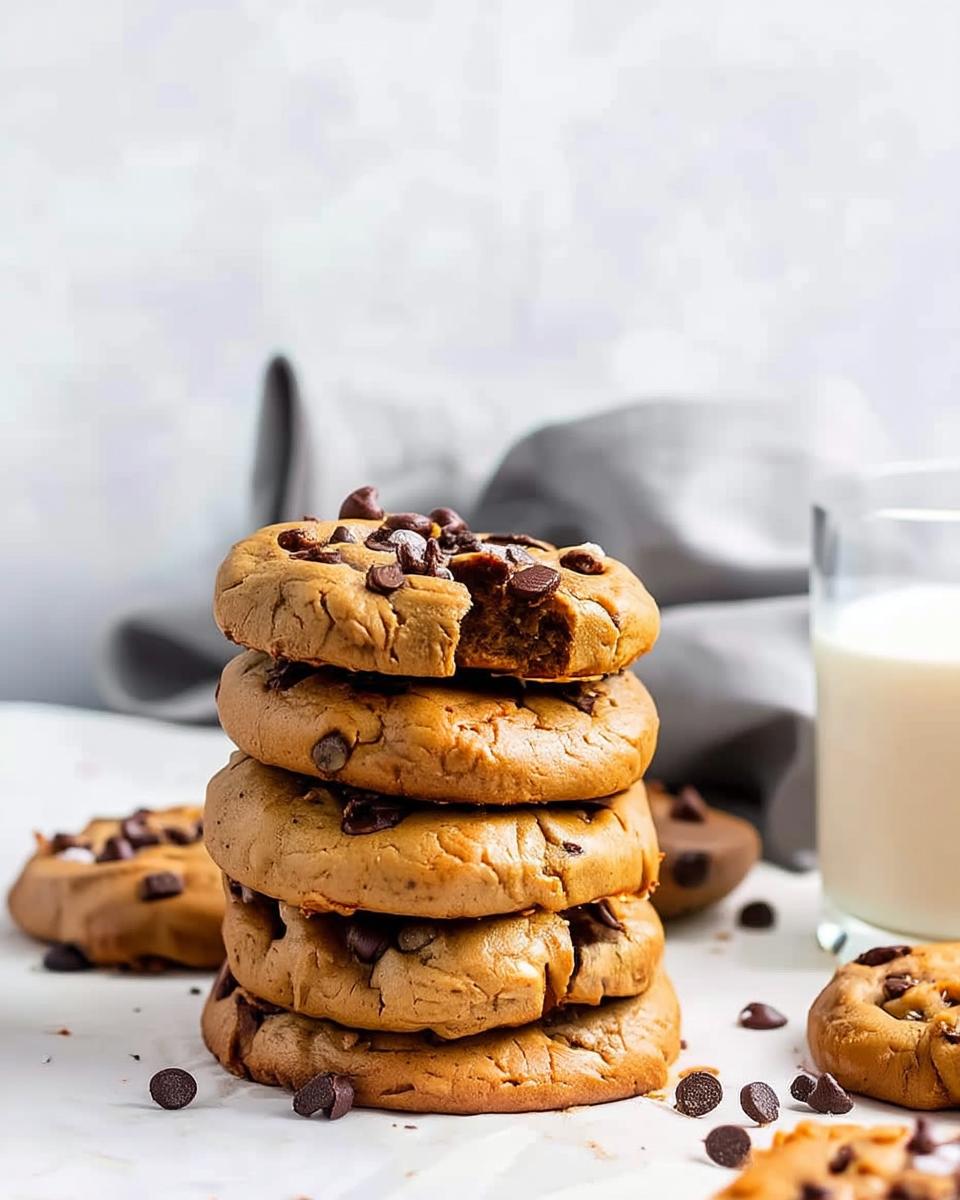 almond-butter-chocolate-chip-protein-cookies