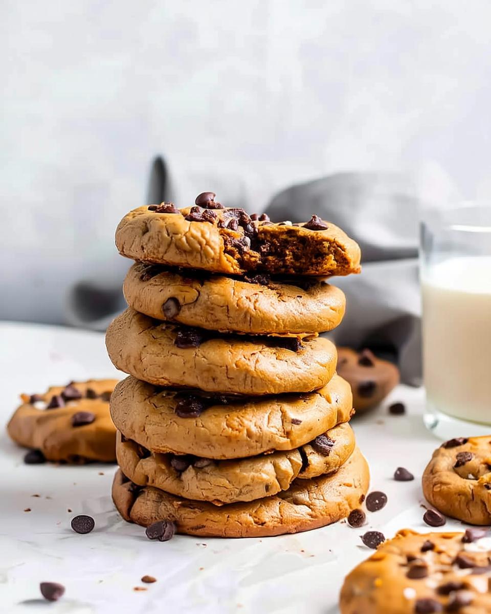 almond-butter-chocolate-chip-protein-cookies