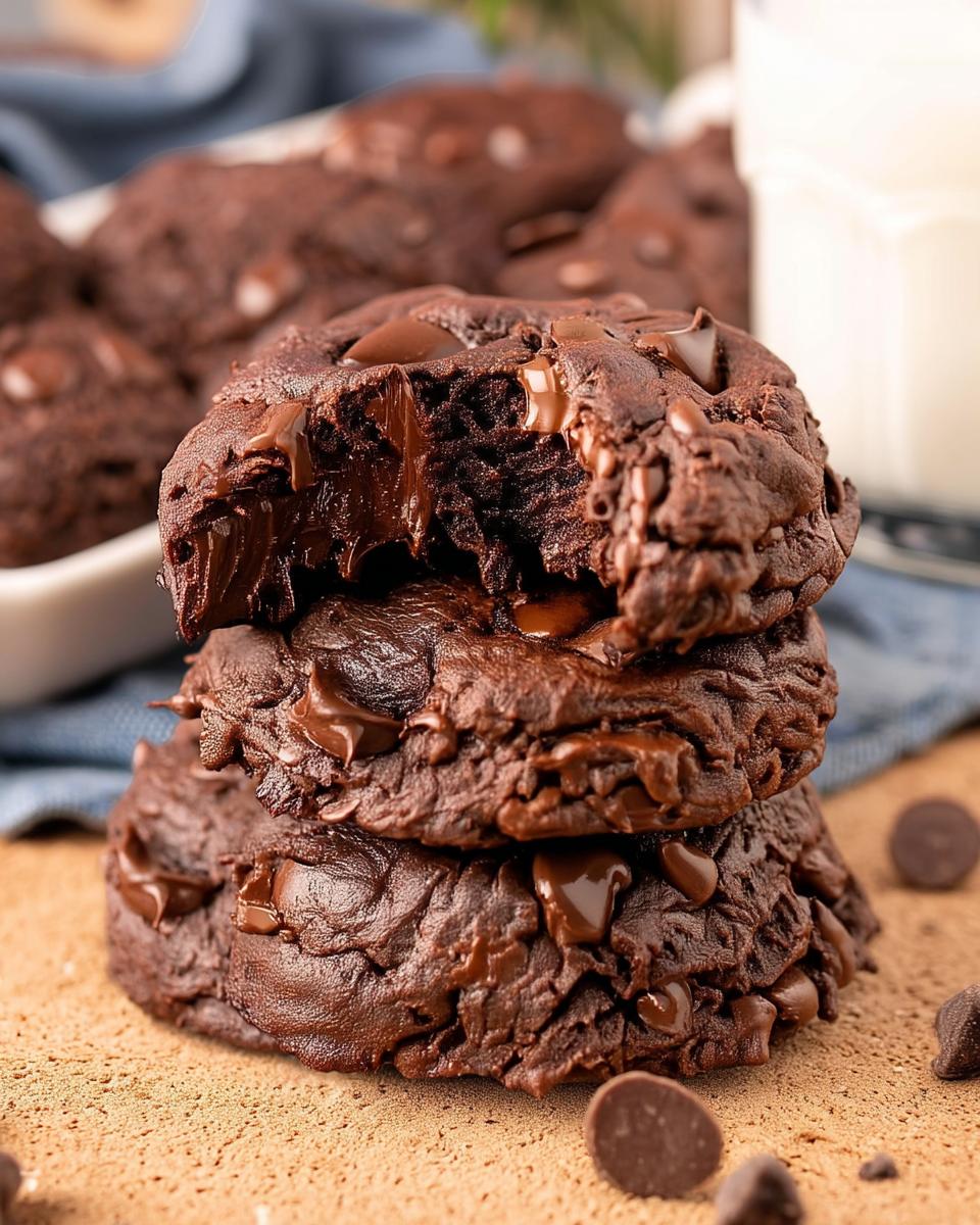 double-chocolate-protein-cookies