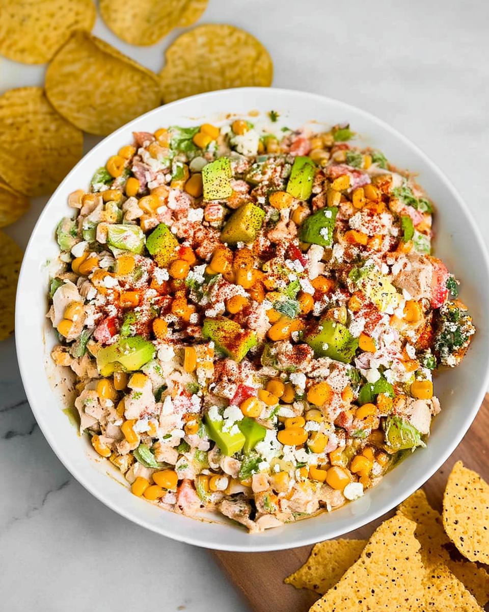 high-protein-chicken-street-corn-salad