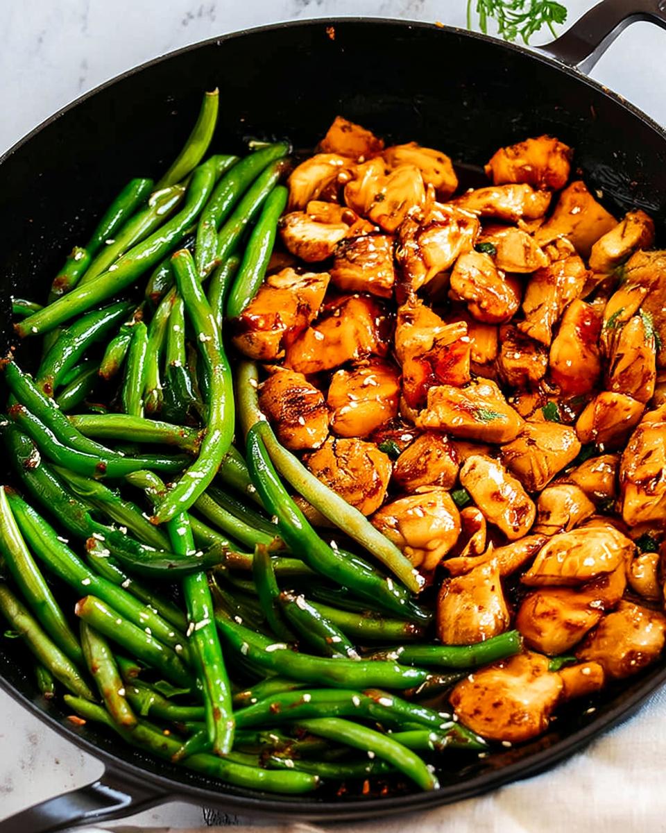honey-garlic-chicken-and-green-beans