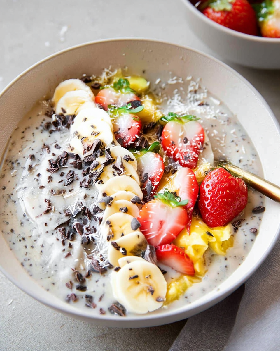 Banana Split Smoothie Bowl