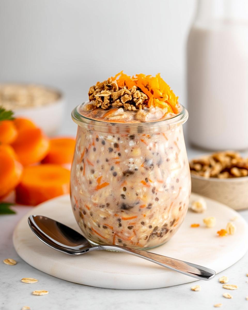 Carrot Cake Overnight Oats
