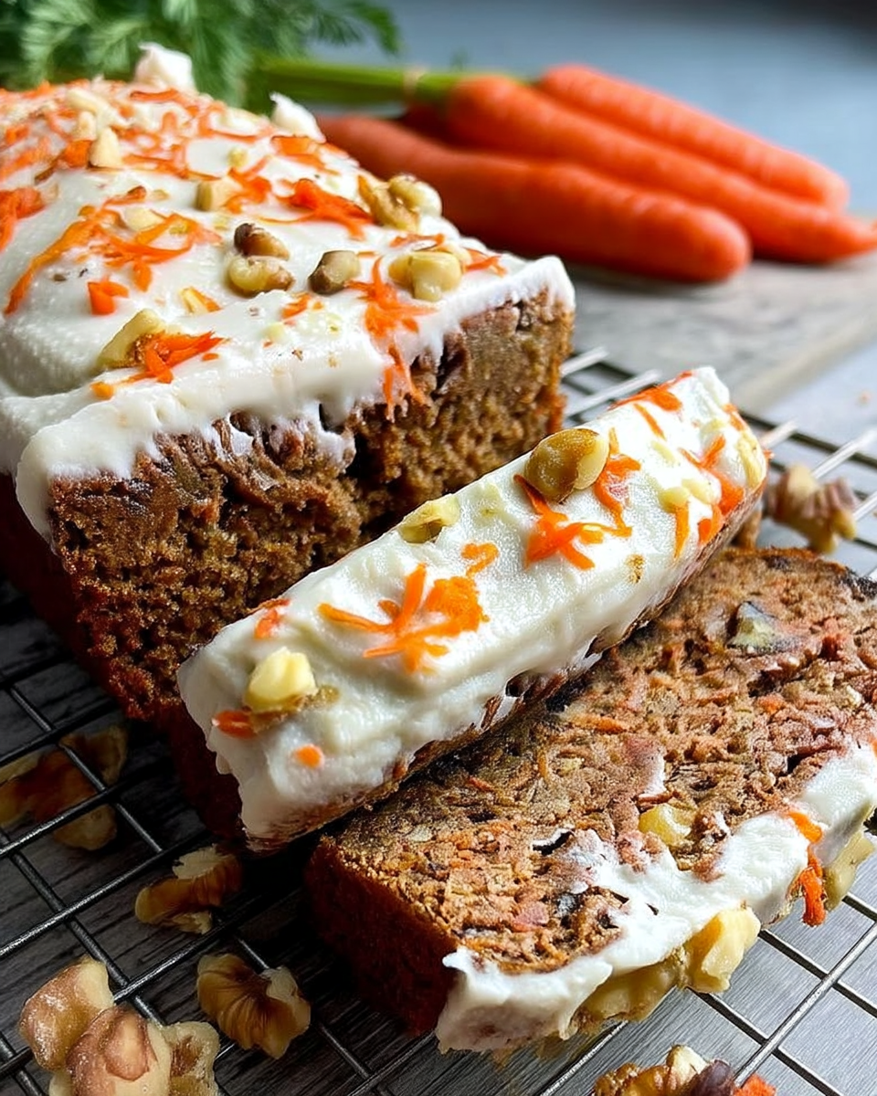 Carrot Cake Protein Loaf