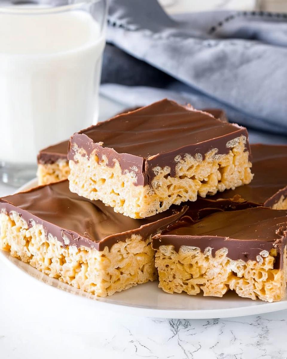 Chocolate Peanut Butter Rice Krispies