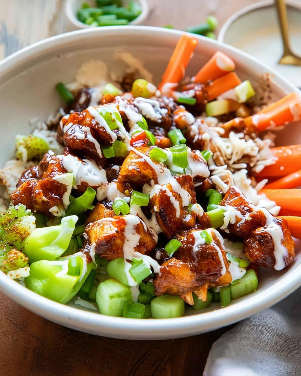Crispy Buffalo Chicken Bowl