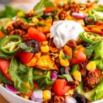 Dorito Beef Taco Salad Bowl