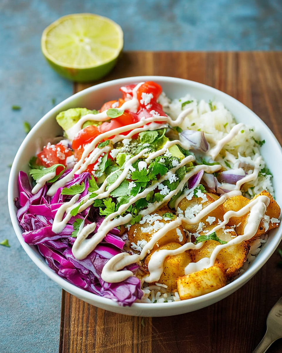 Fish Taco Rice Bowls