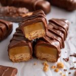 Homemade Protein Twix Bars