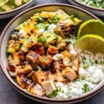 Honey Chipotle Chicken Rice Bowls