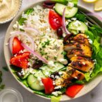 Mediterranean Chicken Rice Bowl