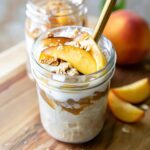 Peaches n’ Cream Overnight Oats