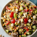 Quinoa Chickpea Salad
