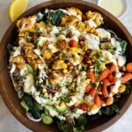 Roasted Cauliflower Lentil Salad