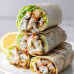 Summer Grilled Chicken Wrap