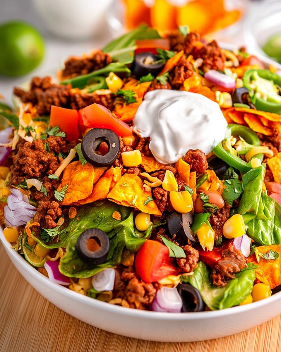 dorito-beef-taco-salad-bowl