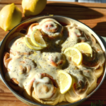 high protein Lemon Ricotta Rolls
