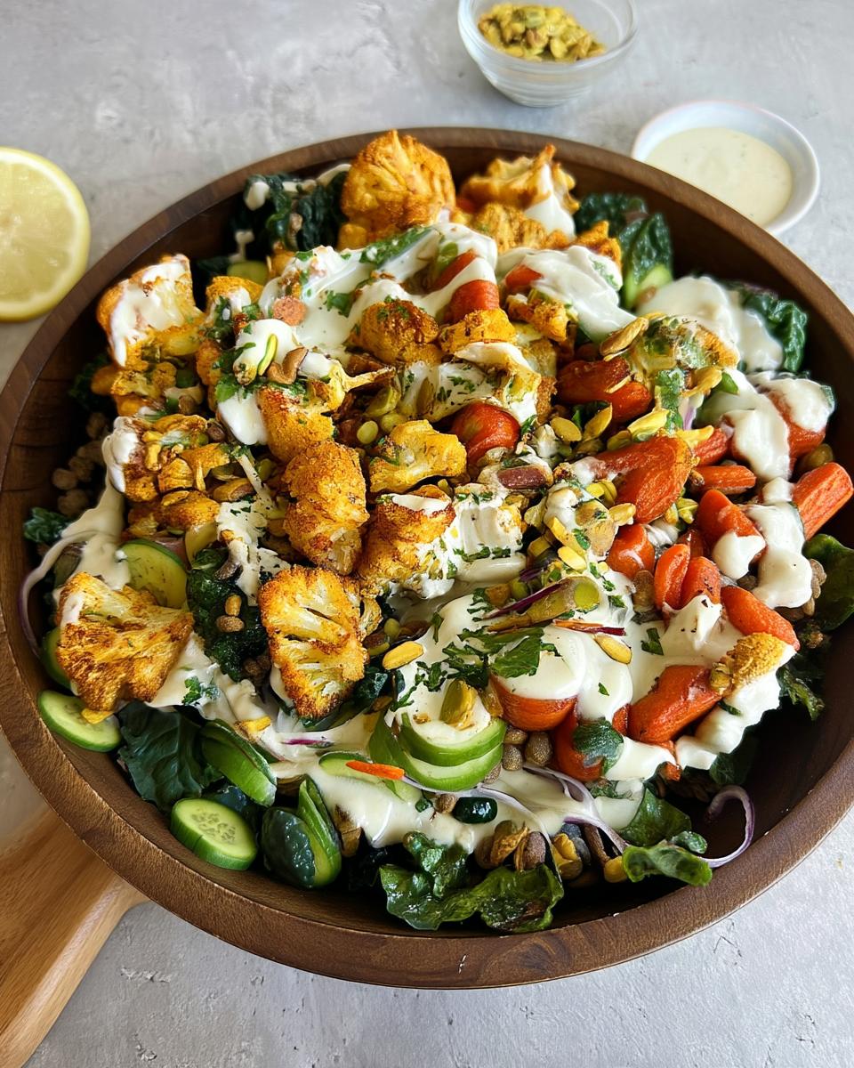 roasted-cauliflower-lentil-salad