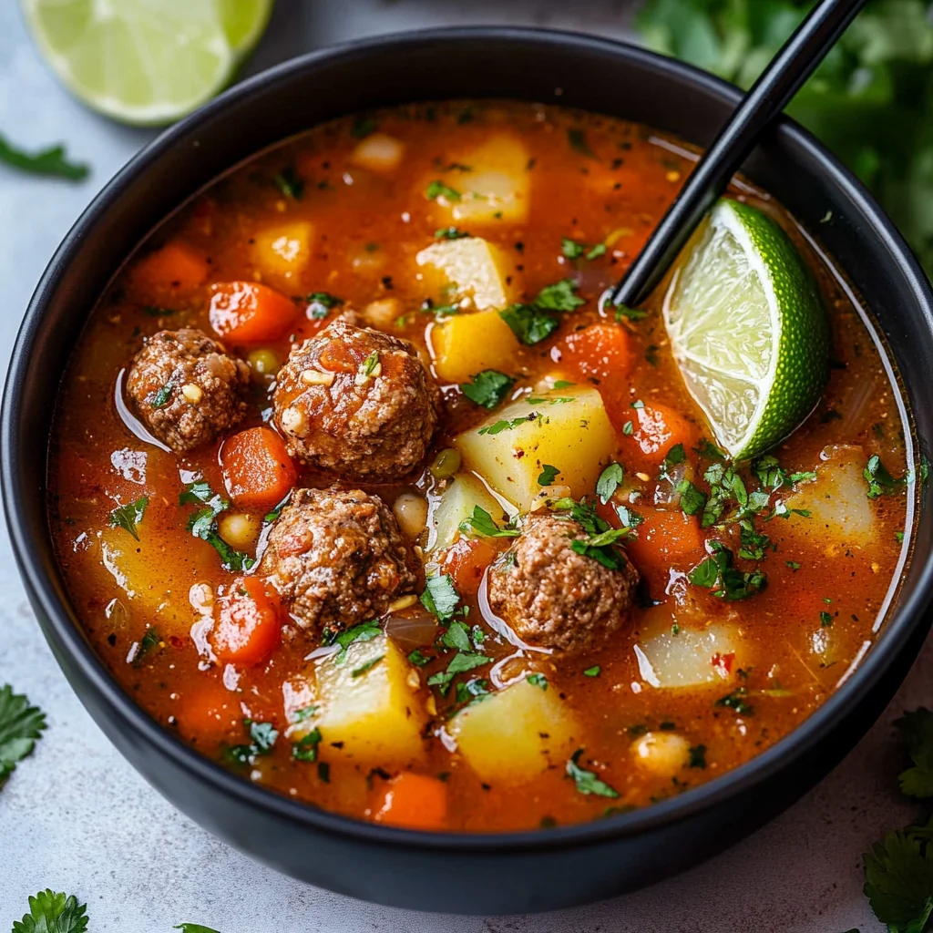 Albondigas Soup