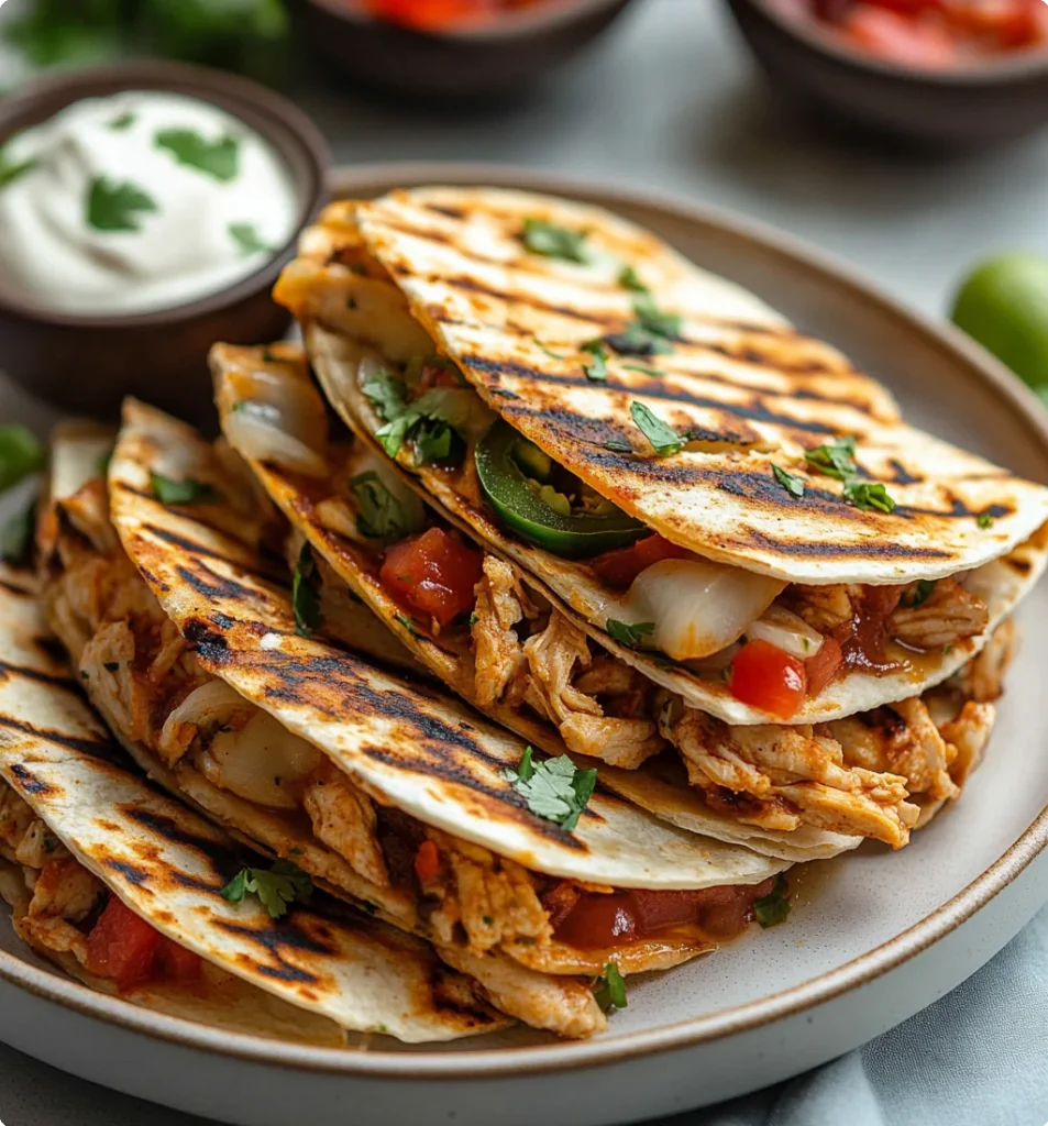 Bean and Cheese Quesadillas