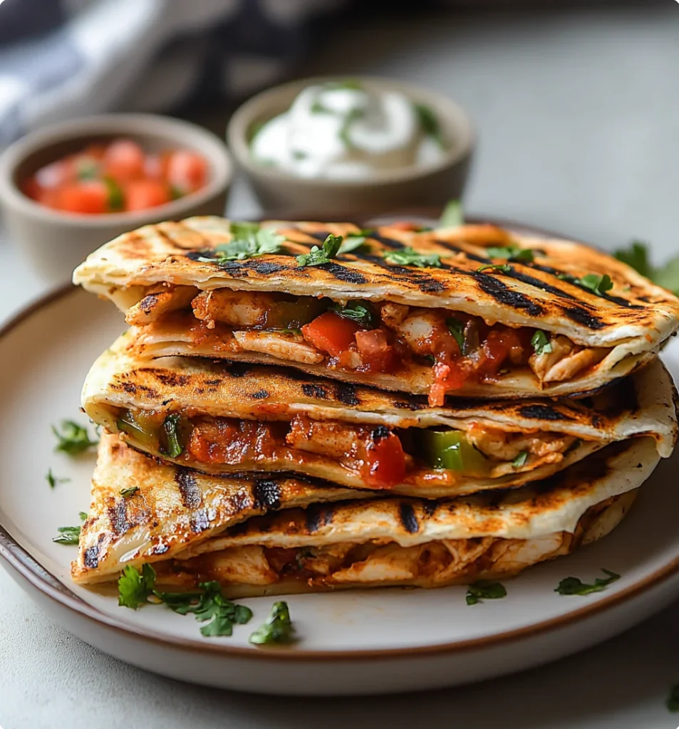 Bean and Cheese Quesadillas