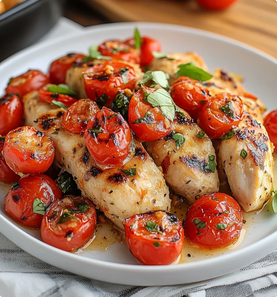 Bruschetta Chicken Bake