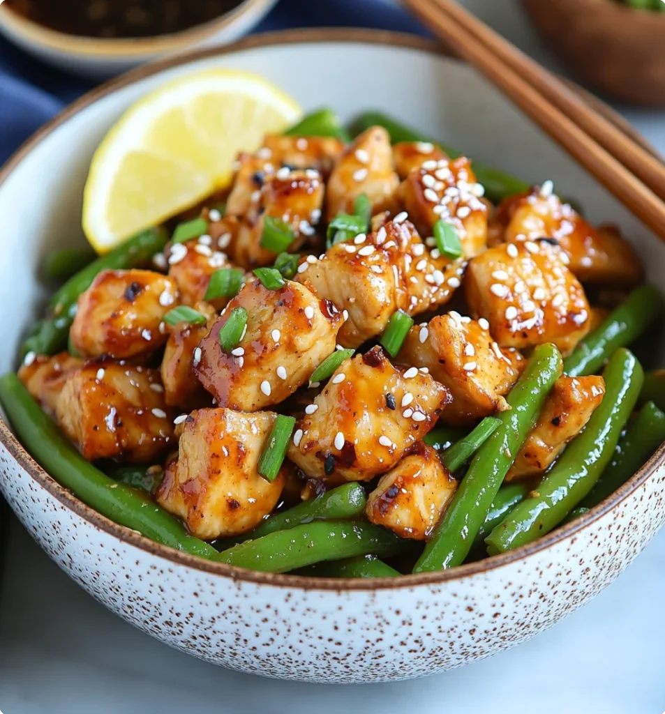 Chicken and Green Bean Stir Fry