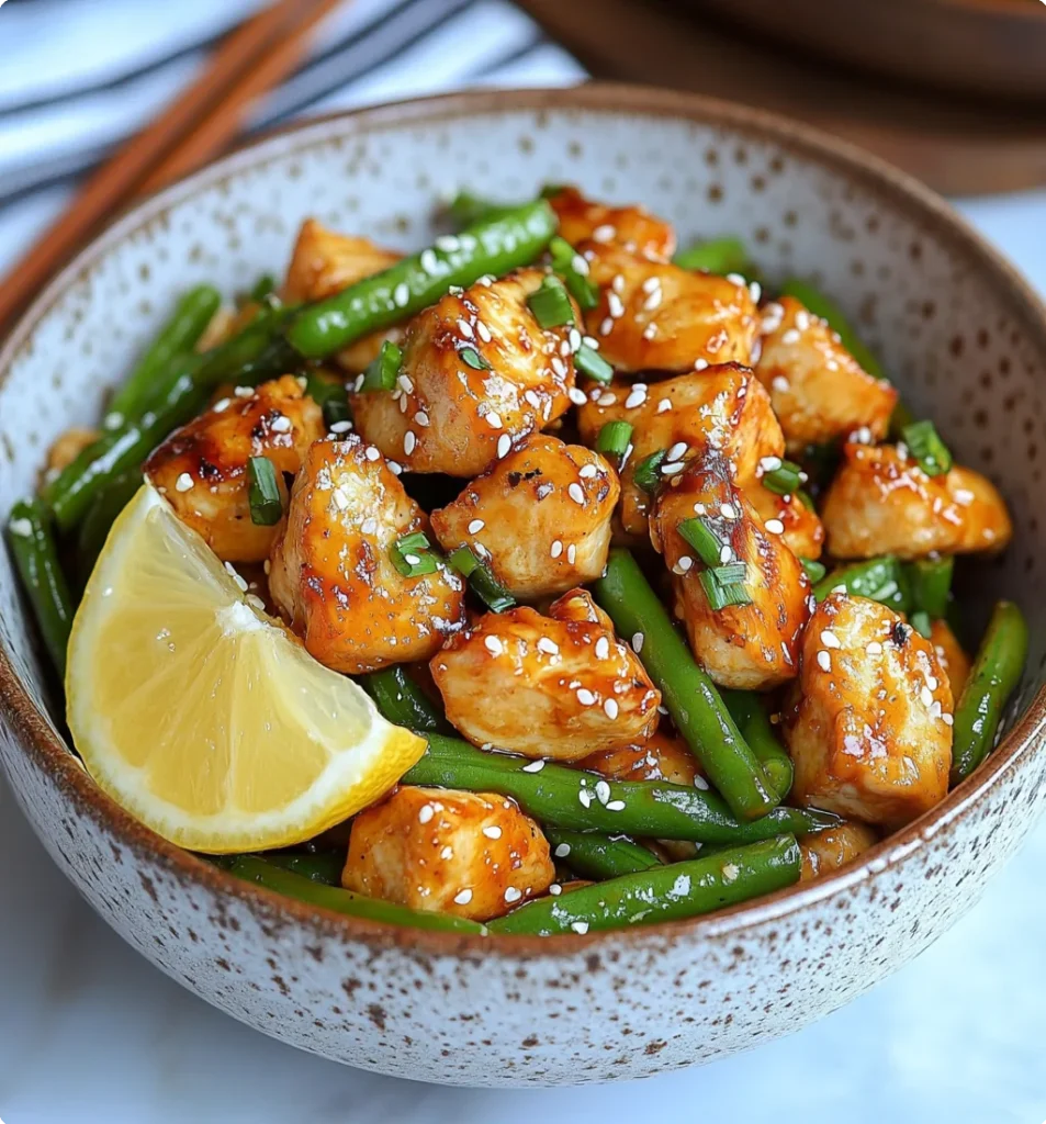 Chicken and Green Bean Stir Fry