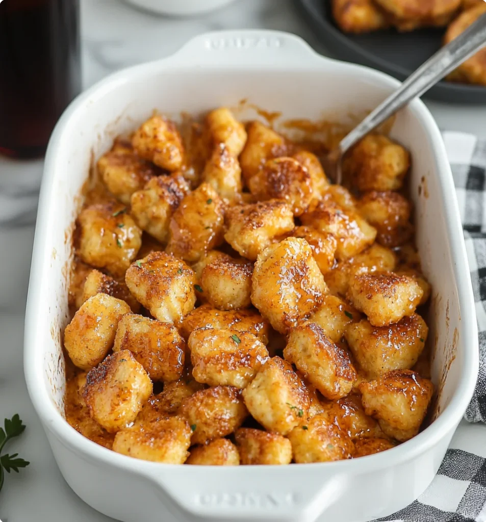 Chicken and Waffle Casserole