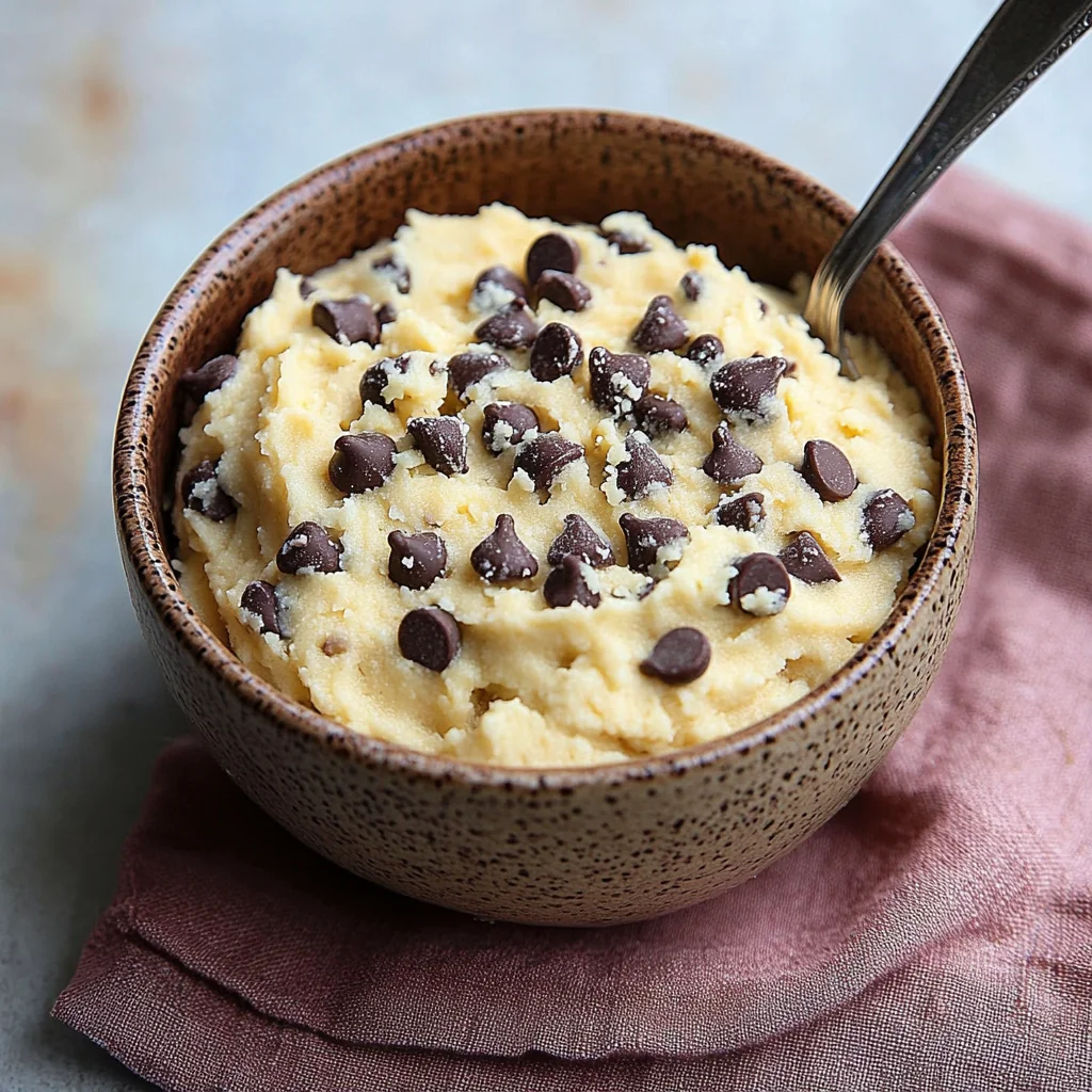Chickpea Cookie Dough