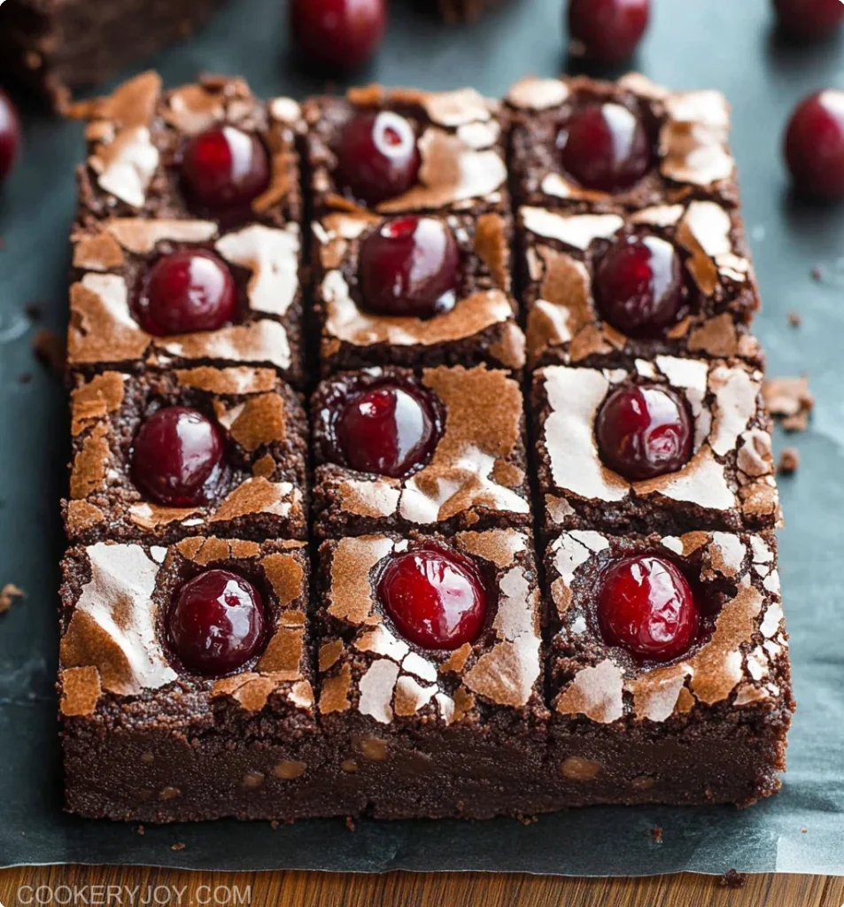 Chocolate Cherry Brownies