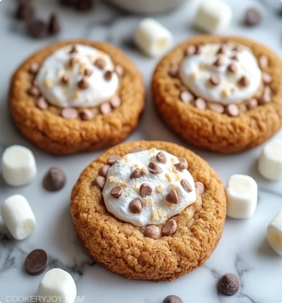 Chocolate Chip Marshmallow Cookies