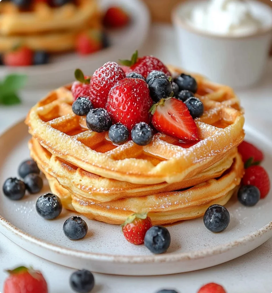 Cottage Cheese Waffles