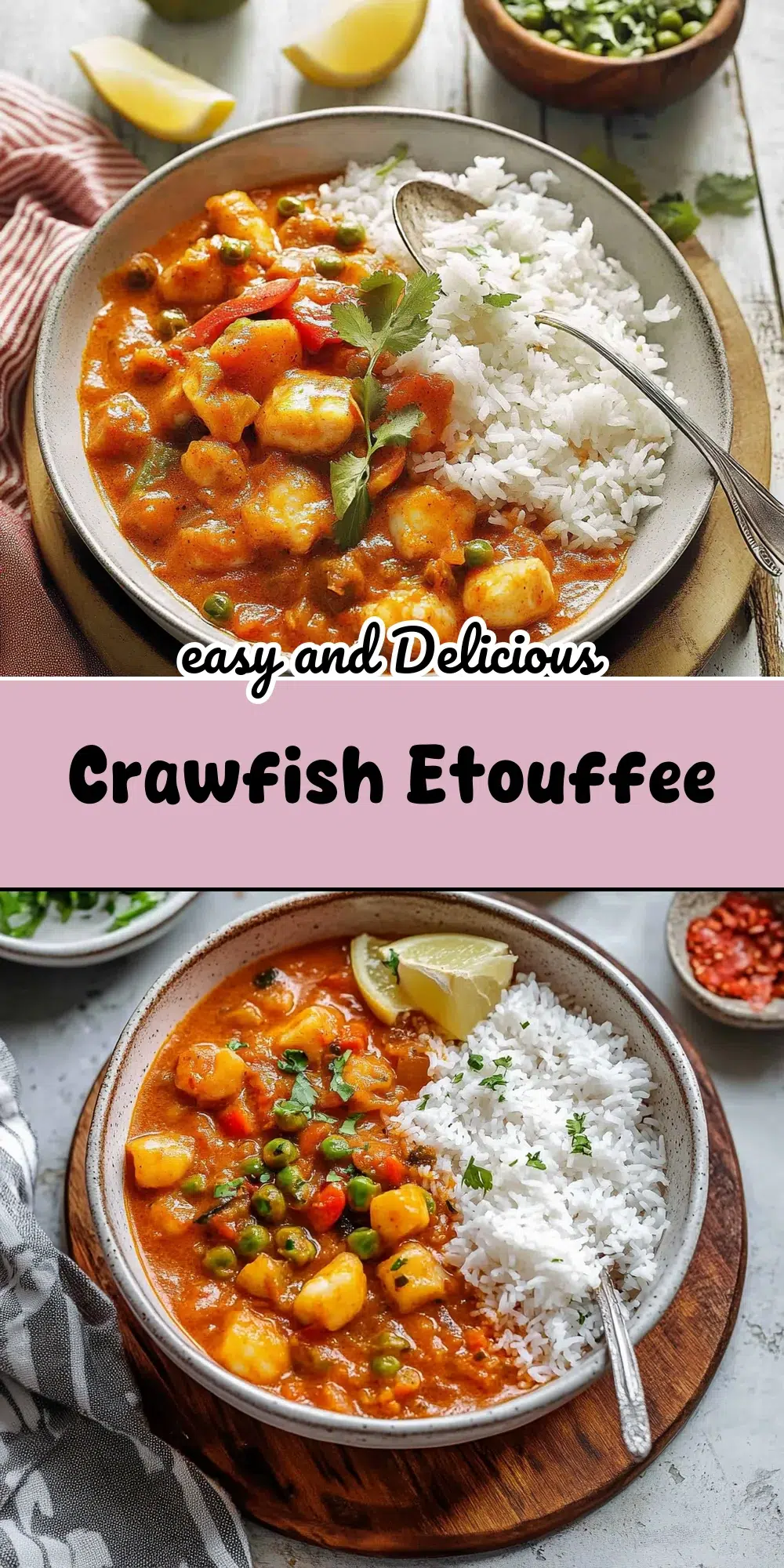 Crawfish Etouffee