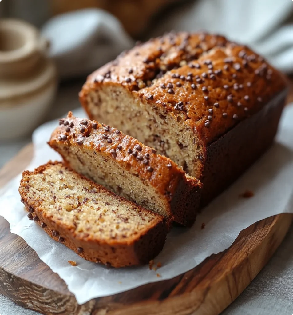 Eggless Banana Bread