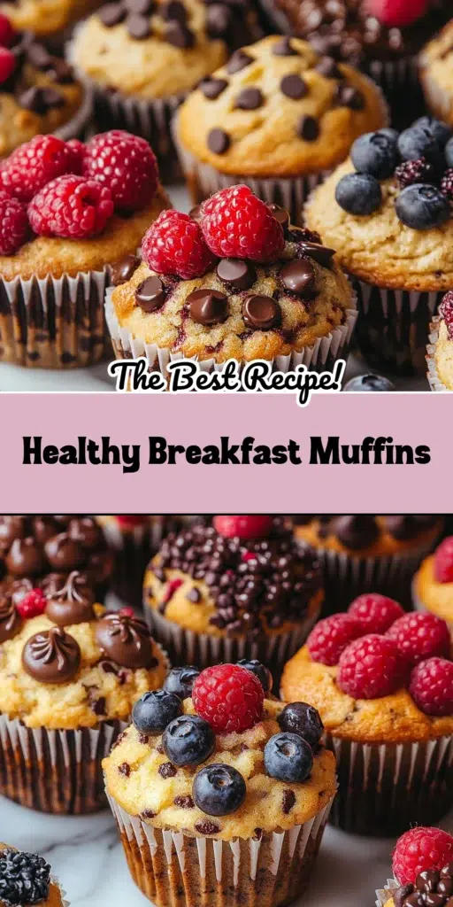 Healthy Breakfast Muffins