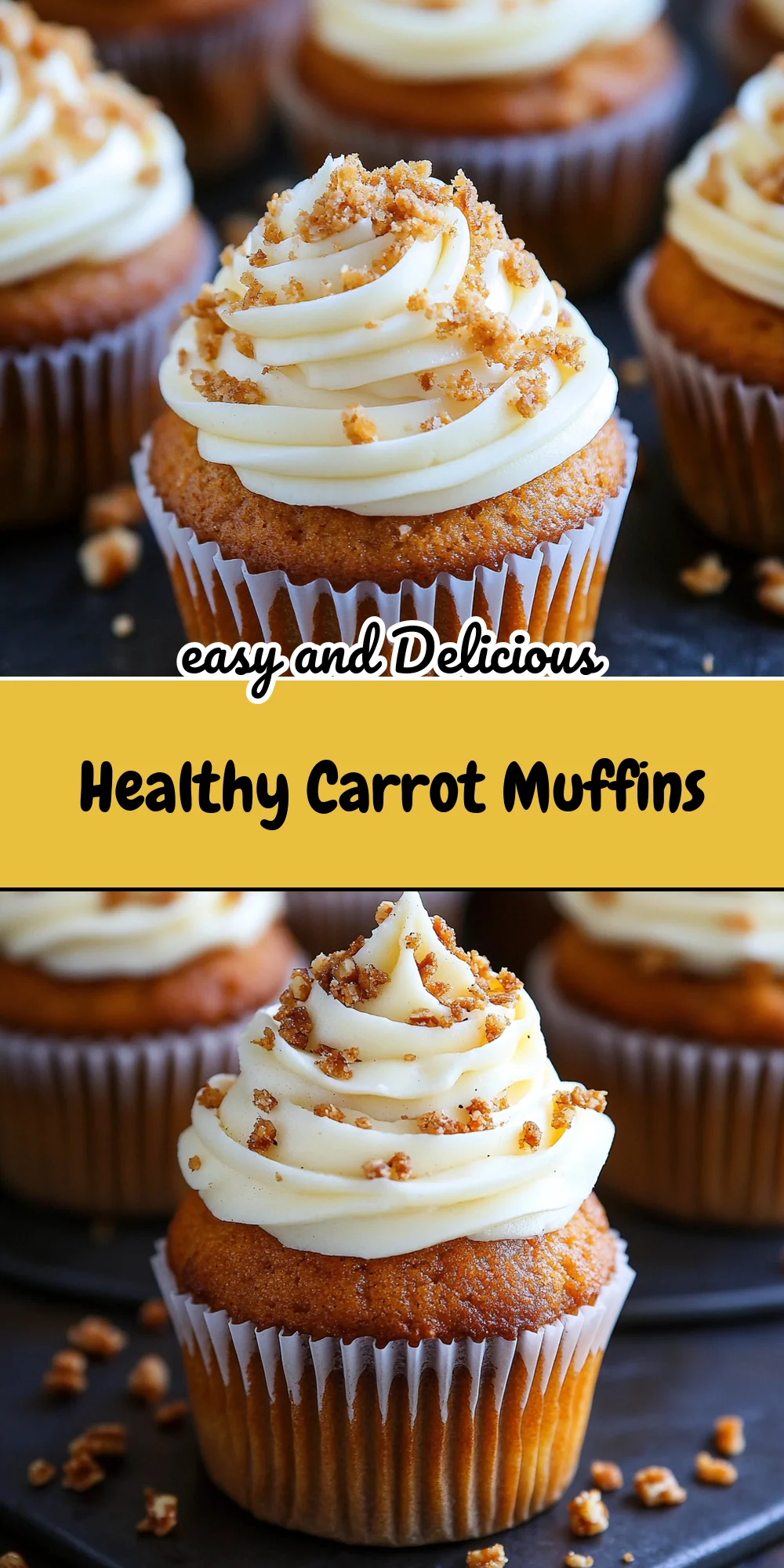 Healthy Carrot Muffins