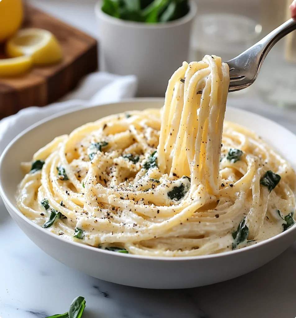 Lemon Ricotta Pasta