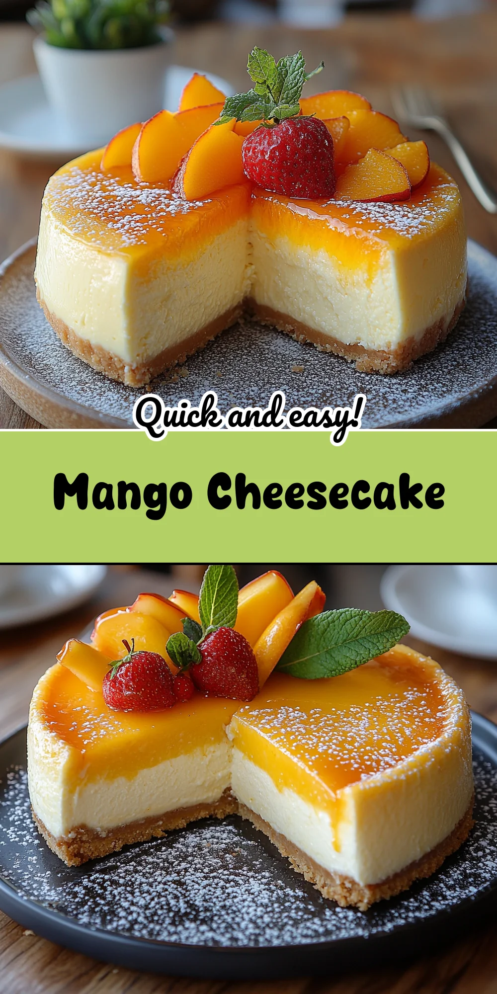 Mango Cheesecake