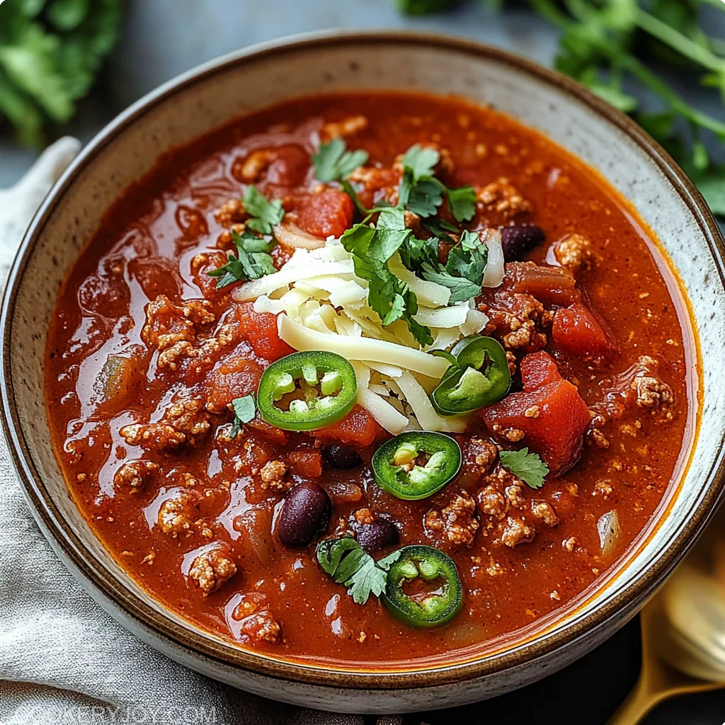 No Bean Chili