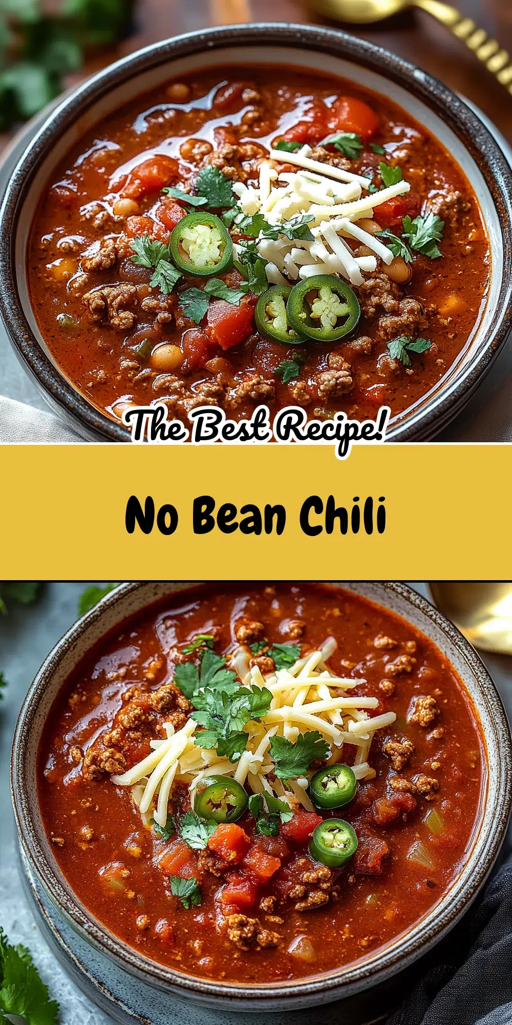 No Bean Chili