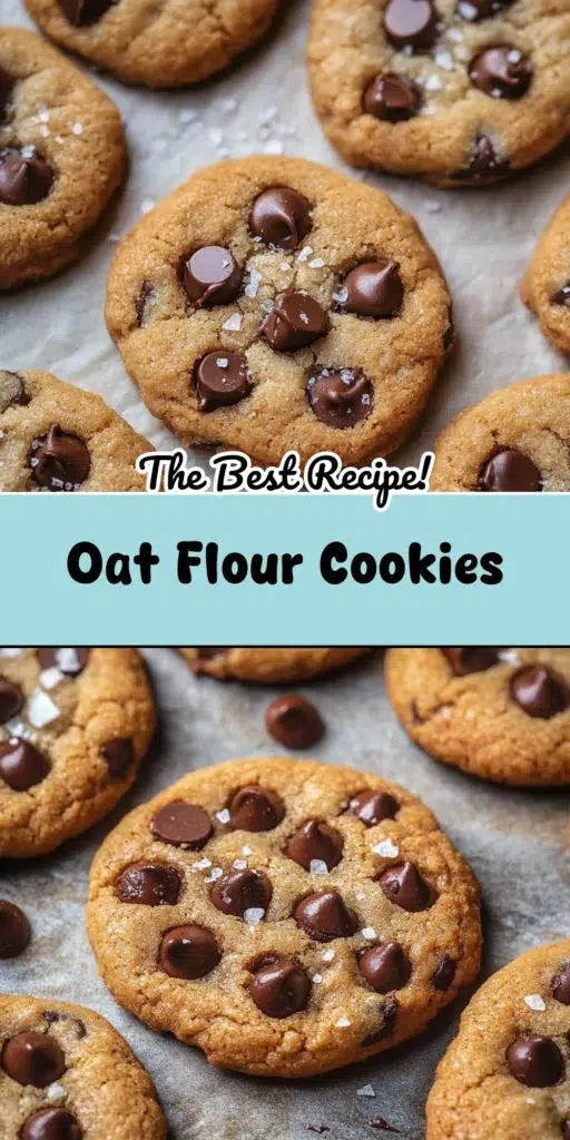 Oat Flour Cookies