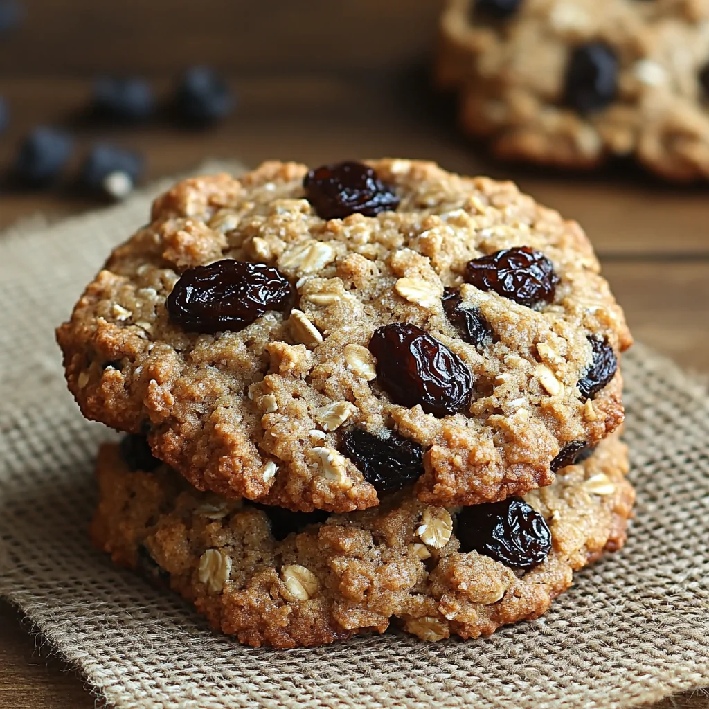 Oatmeal Raisin Cookies