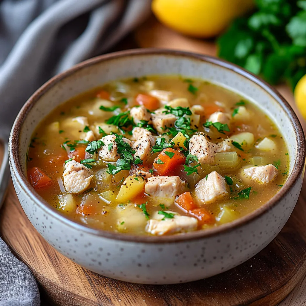One-Pot Keto Chicken Soup
