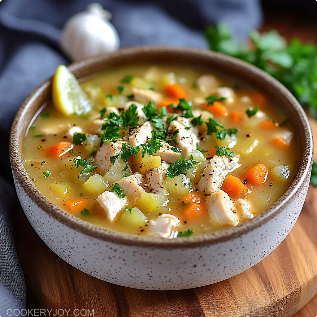One-Pot Keto Chicken Soup