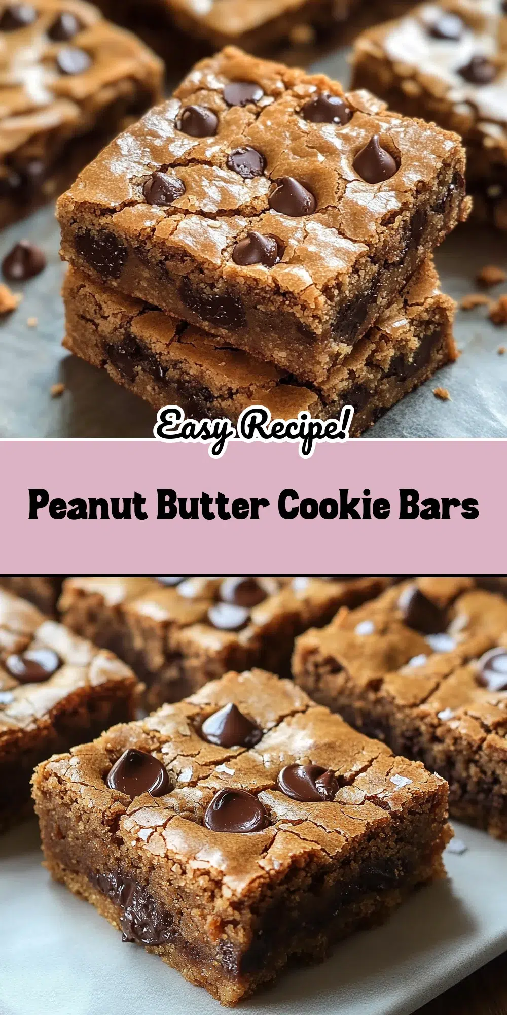 Peanut Butter Cookie Bars