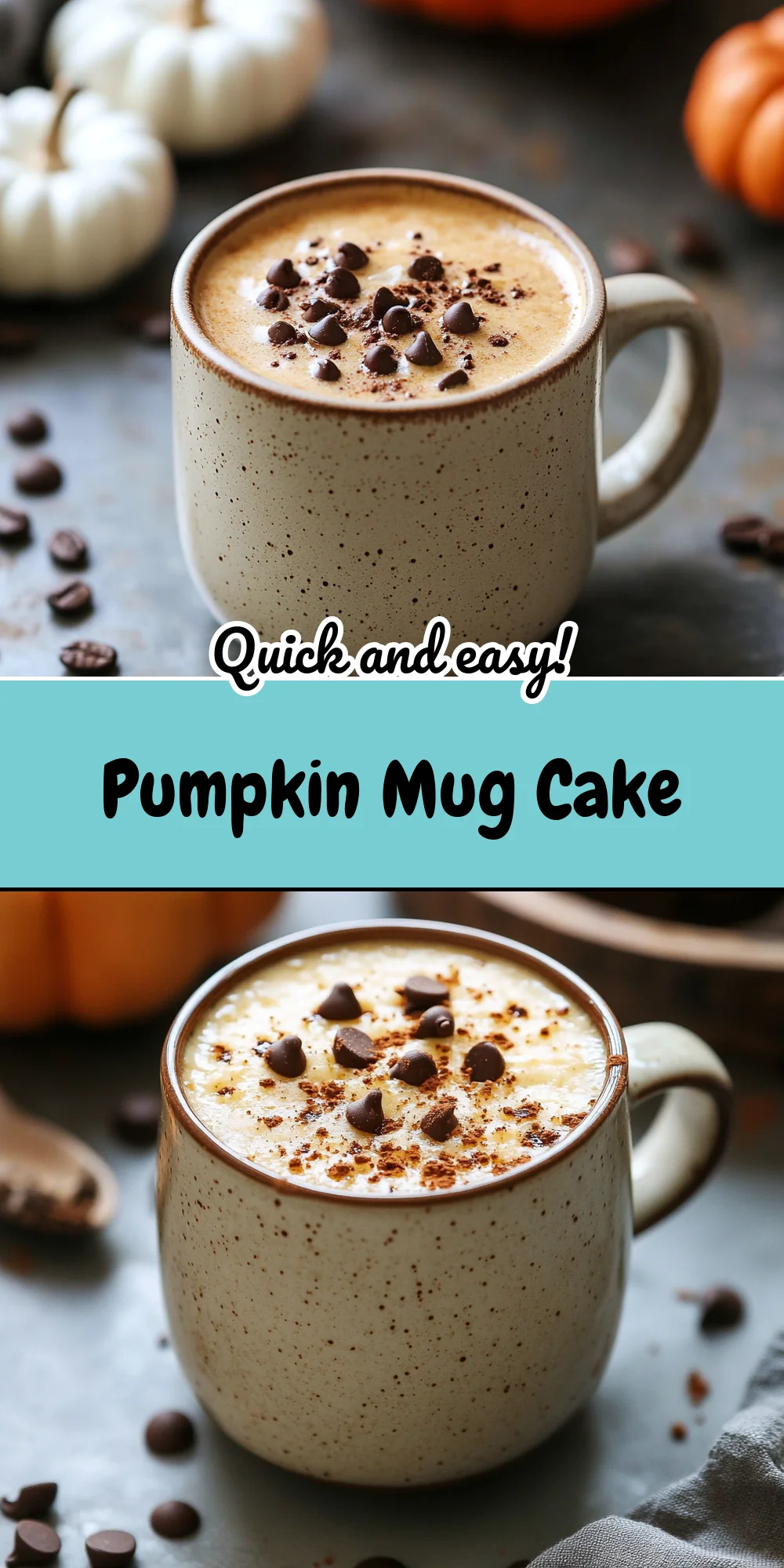 Pumpkin Mug Cake